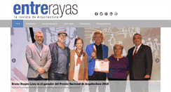 Desktop Screenshot of entrerayas.com